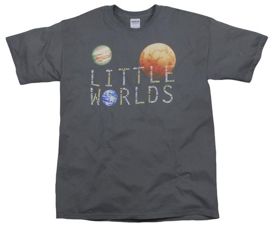 Little Worlds T-Shirt - Solid Gray