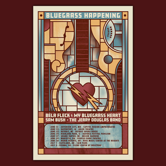 Bluegrass Happening Poster