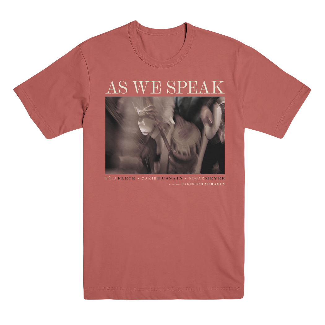 As We Speak T-Shirt – Béla Fleck Official Online Store