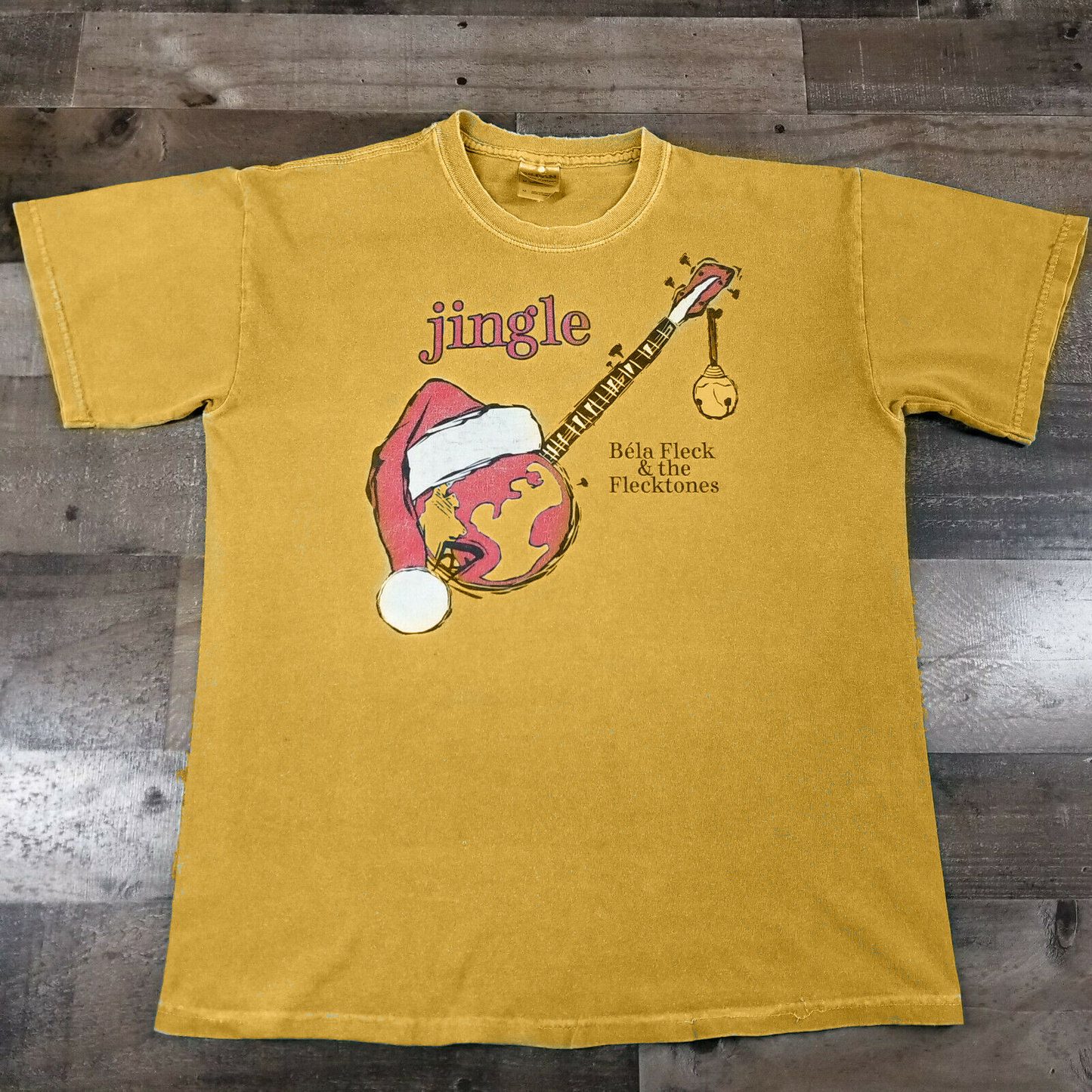 Jingle All The Way Yellow T-Shirt
