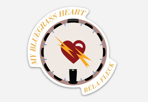 My Bluegrass Heart Sticker